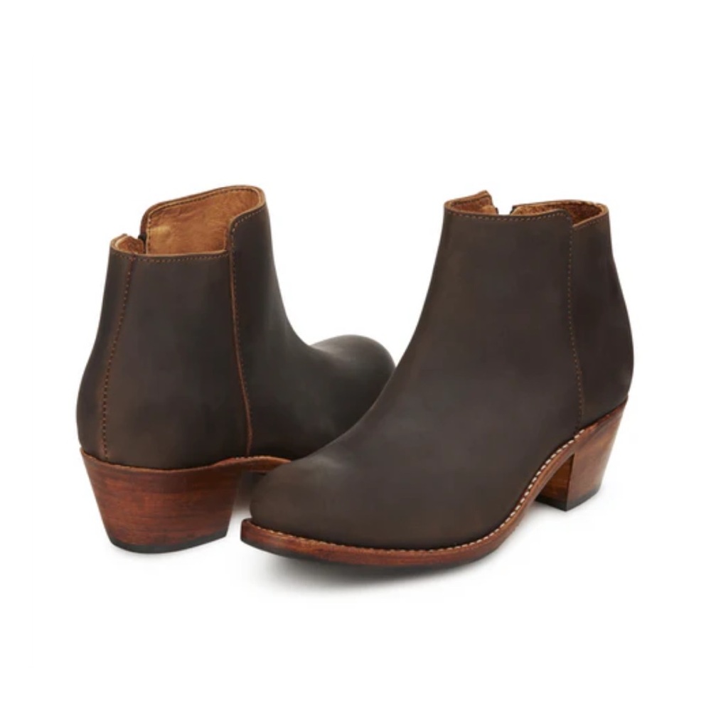 Women’s Brown Leather Ankle Boots